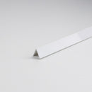 PERFIL JUNQUILHO TRIANGULAR PVC BRANCO, 1000 X Ø12 MM