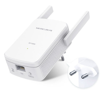 KIT ADAPTADOR POWERLINE MERCUSYS AV1000 GIGABIT WIFI