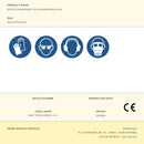 DISCO DE DIAMANTE TVA Ø125MM SUPERPRO R31933 RUBI