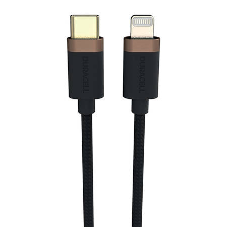 Duracell USB9012A cabo Lightning Preto