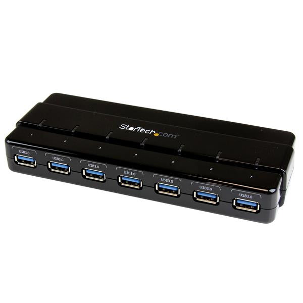 StarTech.com Concentrador USB 3.0 de 7 portas - computador de sec