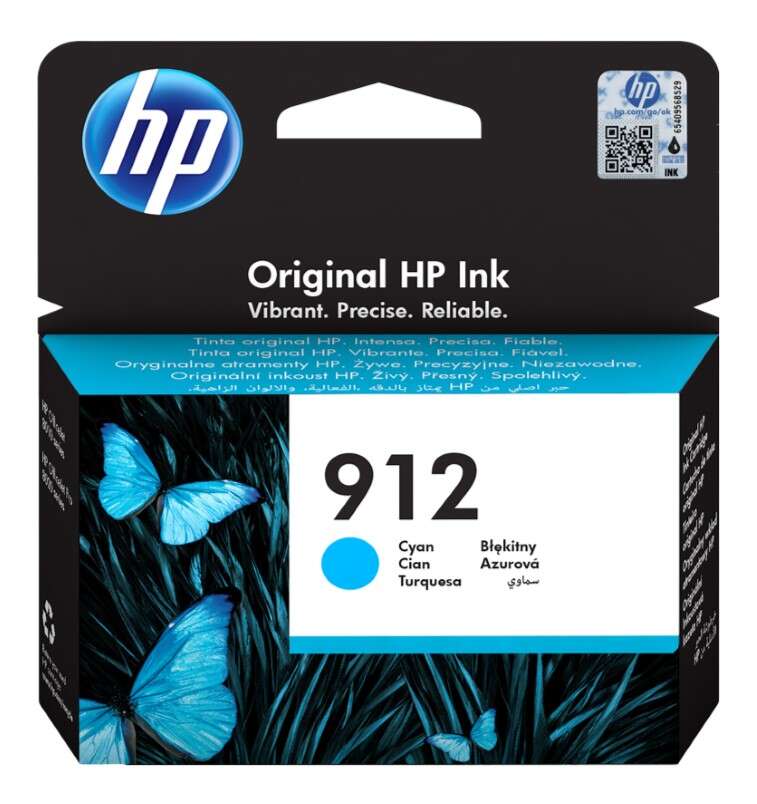 HP Tinteiro Original 912 Ciano