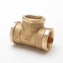 TEE H-H-H EM 1/2´´ LATÃO