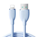 CABO COLORIDO 3A USB PARA LIGHTNING AZUL
