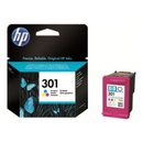 HP Tinteiro Original 301XL Tricolor de elevado rendimento