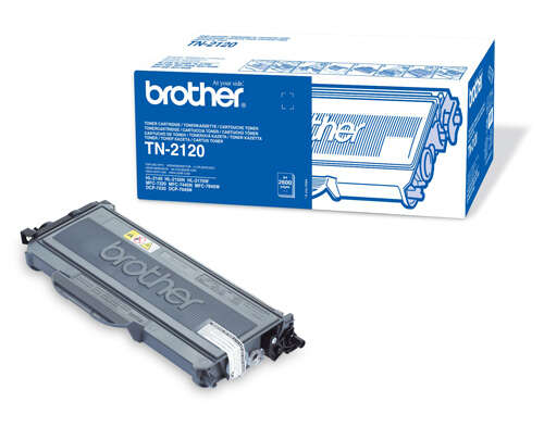 Brother TN-2120 toner 1 unidade(s) Original Preto