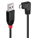 Lindy 31977 cabo USB 2 m USB 2.0 USB A Micro-USB B Preto