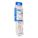EXTENSÃO COM 3 TOMADAS 2P+T SCHUKO, COM INTERRUPTOR, 2 USB A + C,