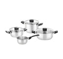 PACK BATERÍA DE COCINA ELITE MONIX M240001 CAZO Ø14CM OLLAS Ø24CM