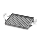 GRELHADOR DE FERRO FUNDIDO RETANGULAR 47X27CM. VAELLO