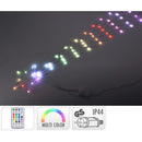 ENFEITE LED ESTRELA FUGAZ, RGB, 85 LEDS, 220V, COMANDO. BASICS