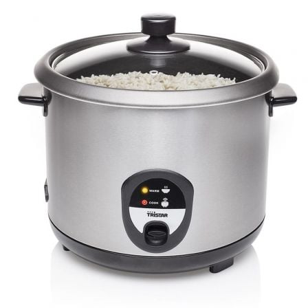 Tristar RK-6129 panela de arroz 2,2 l 900 W Preto, Aço inoxidável