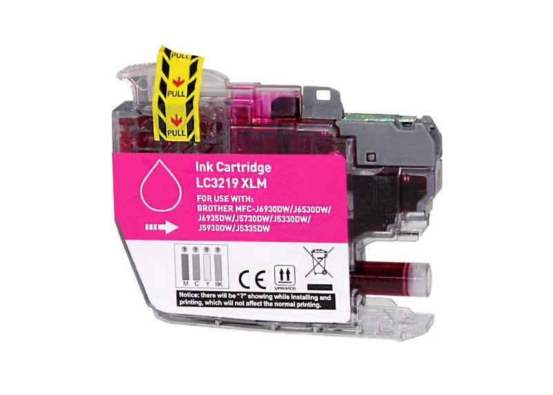 BROTHER LC3219XL MAGENTA CARTUCHO DE TINTA GENERICO - REEMPLAZA L