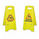 SINAL DE CHÃO AMARELO CUIDADO PISO MOLHADO 62CM H NORMALUZ