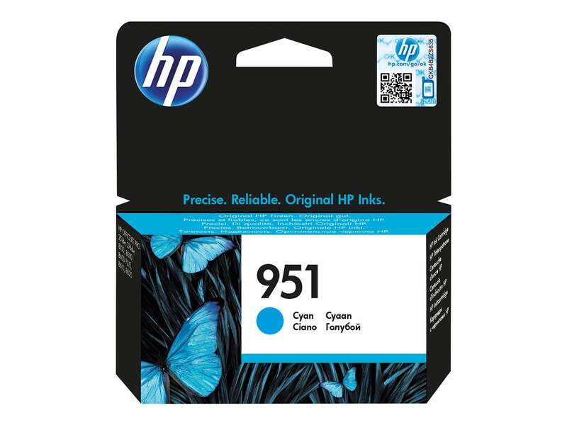 HP Tinteiro original 951 Ciano