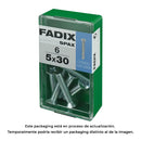 CAIXA S 6 UNID. PARAFUSO METRICO CP M 5X30MM FADIX