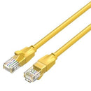 CABO DE REDE RJ45 UTP VENTION IBEYF CAT.6 1M AMARELO