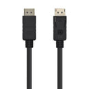 AISENS A149-0390 cabo DisplayPort 2 m Preto