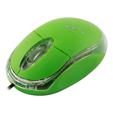 RATO OTICO USB 1000DPI VERDE