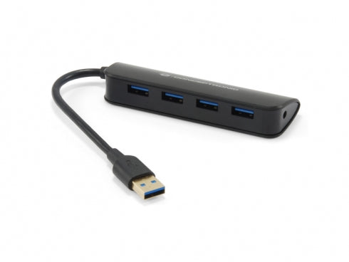 Conceptronic C4PUSB3 hub de interface USB 3.2 Gen 1 (3.1 Gen 1) T