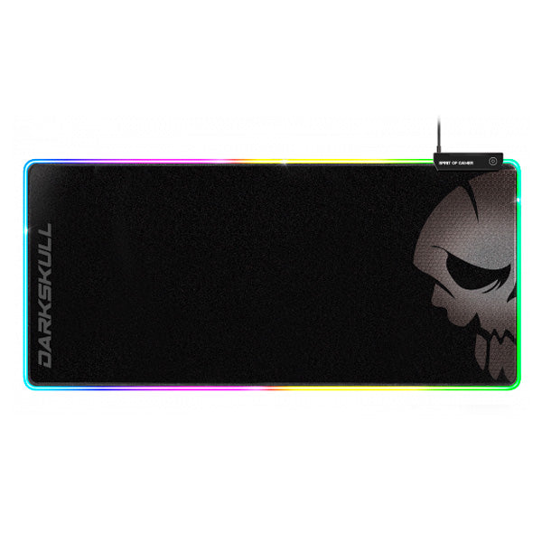 SPIRIT OF GAMER TAPETE MOUSEPAD DARKSKULL ULTRA XXL RGB