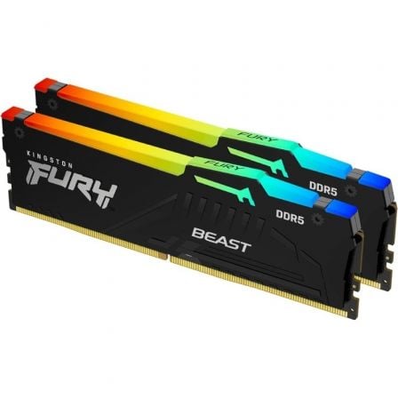 KINGSTON MEM 32GB 6000MTS DDR5 CL36 DIMM (KIT2) FURY BEAST RGB EX