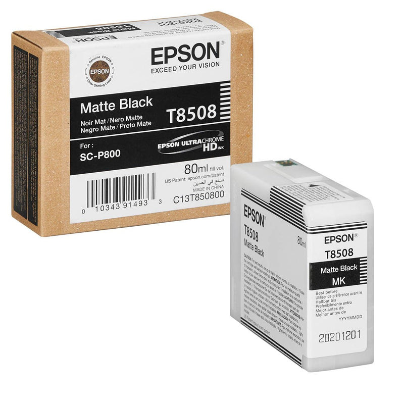 TINTEIRO EPSON MATTE PRETO T8508 C13T850800