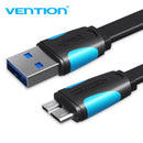 Vention VAS-A12-B100 cabo USB 1 m USB 3.2 Gen 1 (3.1 Gen 1) USB A