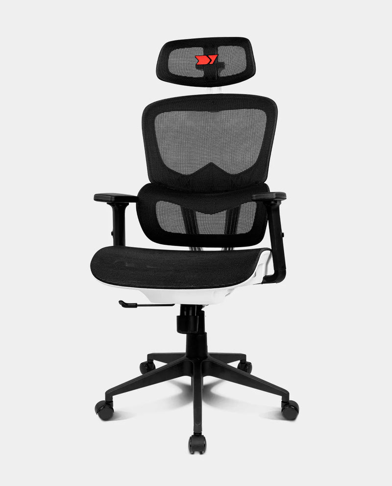 SILLA GAMING DRIFT DRAIR200 BLANCO NEGRO ROJO