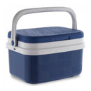 CAIXA TÉRMICA DE CAMPING DE 10 LITROS, AZUL, 36,5 X 28 X 22 CM