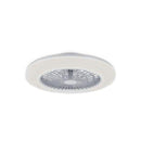 VENTILADOR DE TETO, LED RGB, DC 20 W + 40 W, MODELO AMIGO, BRANCO