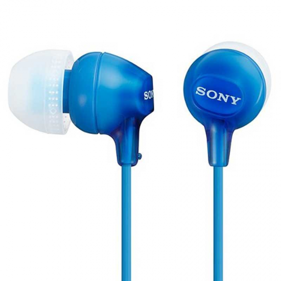 Sony MDR-EX15LP Headphones Com fios Intra auditivo Música Blue