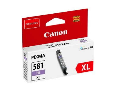 TINTEIRO CANON CLI-581XL PB - PHOTO BLUE XL INK TANK