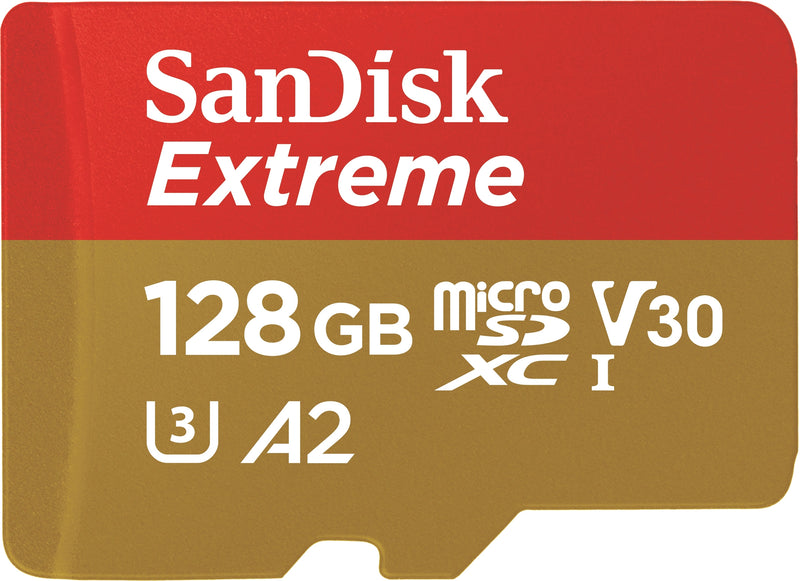 TARJ. MEM. MICRO SANDISK SD SDXC EXTREME 128GB 190