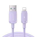 CABO 2.4A USB PARA LIGHTNING ROXO