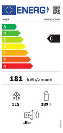 FRIGORÍFICO COMBINADO HAIER HTW7620CNMP 200X60CNMP 3P NF INOX