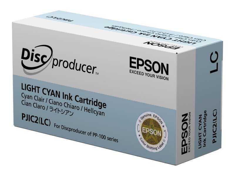 Epson Tinteiro Discproducer, Cyan Claro (MOQ=10)