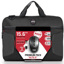 PREMIUM PACK 1415.6 - PREMIUM BUNDLE LAPTOP CASE +  WIRELESS MOUS