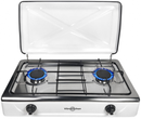 FOGÃO PORTÁTIL VITROKITCHEN 202BB 2 BOCAS GÁS BUTANO