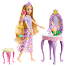 PRINCESAS DISNEY - RAPUNZEL E O SEU TOCADOR HLX28
