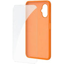 FUNDA SILICONA + PROTECTOR DE PANTALLA DE CRISTAL TEMPLADO SPC WU