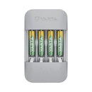 CARREGADOR PARA PILHAS VARTA ECO CHARGER PRO + 4 PILHAS 800 MAH A