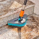 ESCOVA DE CERDAS DURAS TRIANGULAR FLEX CLEANSYSTEM PARA LIMPEZA D