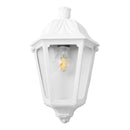 CANDEEIRO DE PAREDE IESSE, TRANSPARENTE, E27, BRANCO, 220 X 105 X