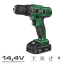 MALA COM BERBEQUIM APARAFUSADOR A BATERIA 14.4 1.500MAH KOMA TOOL