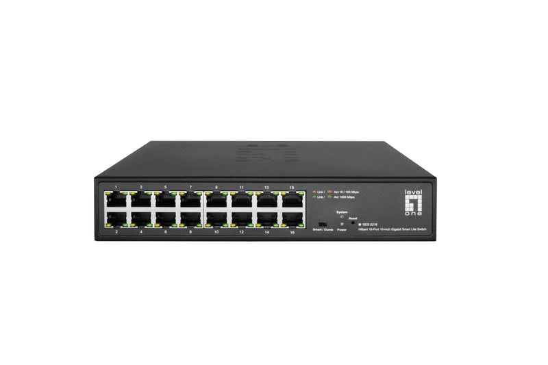 LevelOne GES-2216 switch de rede Gerido L2 Gigabit Ethernet (10/1