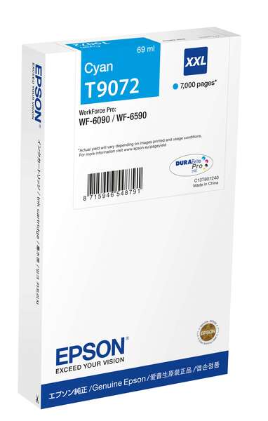 Epson T9072 tinteiro 1 unidade(s) Original Ciano