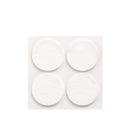 PACK 4 FELTROS ADESIVOS SINTETICOS BRANCOS, Ø38MM PLASFIX INOFIX