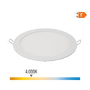 DOWNLIGHT LED DE ENCASTRAR REDONDO 20W LUZ DIA 4000K 1500LM BRANC