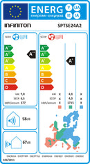 AR CONDICIONADO INFINITON SPTSE24A2( 23.884 BTUH  - 25.566 BTUH